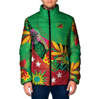 Custom Caribbean Cricket St Kitts and Nevis Padded Jacket Patriots Reign 2025 - Wonder Print Shop