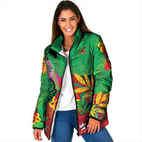 Custom Caribbean Cricket St Kitts and Nevis Padded Jacket Patriots Reign 2025 - Wonder Print Shop