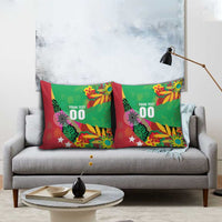 Custom Caribbean Cricket St Kitts and Nevis Pillow Cover Patriots Reign 2025 - Wonder Print Shop