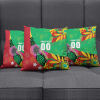 Custom Caribbean Cricket St Kitts and Nevis Pillow Cover Patriots Reign 2025 - Wonder Print Shop