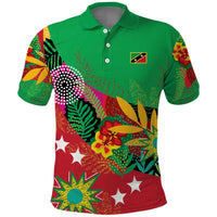 Custom Caribbean Cricket St Kitts and Nevis Polo Shirt Patriots Reign 2025 - Wonder Print Shop