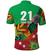 Custom Caribbean Cricket St Kitts and Nevis Polo Shirt Patriots Reign 2025 - Wonder Print Shop