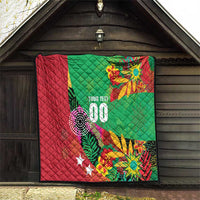 Custom Caribbean Cricket St Kitts and Nevis Quilt Patriots Reign 2025 - Wonder Print Shop