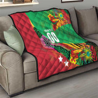 Custom Caribbean Cricket St Kitts and Nevis Quilt Patriots Reign 2025 - Wonder Print Shop