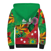 Custom Caribbean Cricket St Kitts and Nevis Sherpa Hoodie Patriots Reign 2025 - Wonder Print Shop