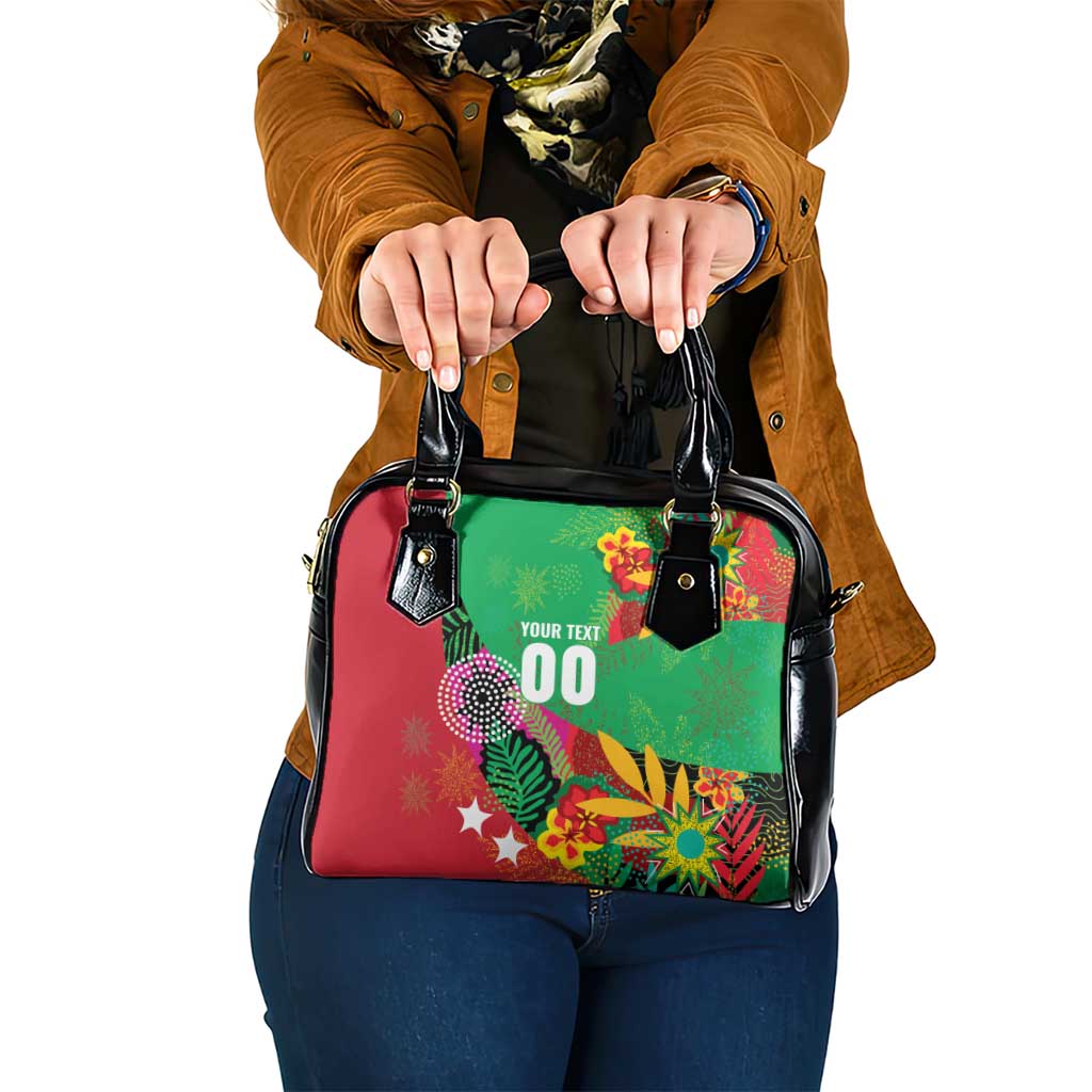 Custom Caribbean Cricket St Kitts and Nevis Shoulder Handbag Patriots Reign 2025 - Wonder Print Shop