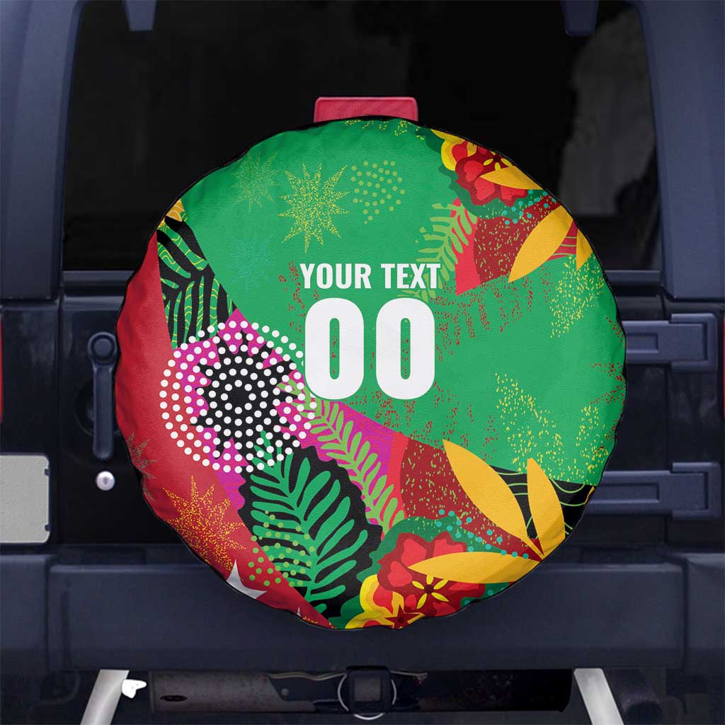 Custom Caribbean Cricket St Kitts and Nevis Spare Tire Cover Patriots Reign 2025 - Wonder Print Shop