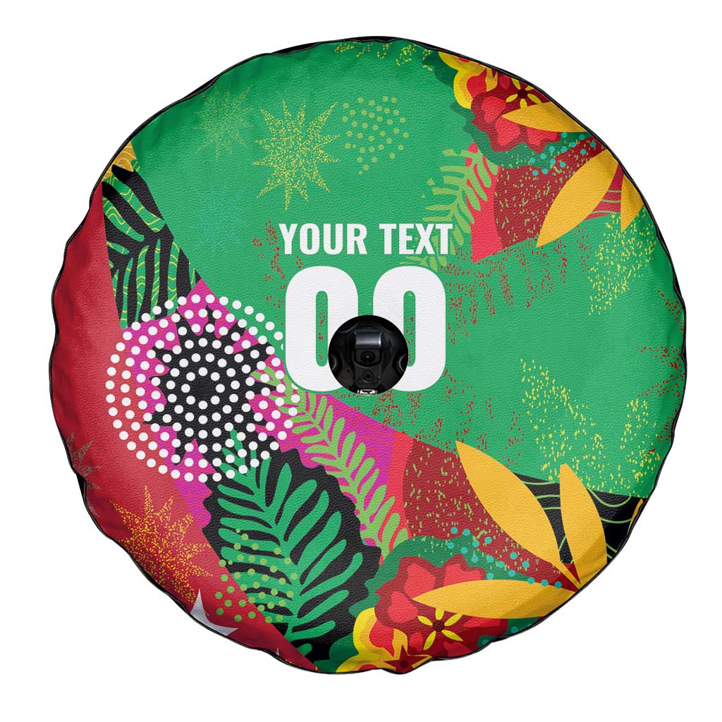 Custom Caribbean Cricket St Kitts and Nevis Spare Tire Cover Patriots Reign 2025 - Wonder Print Shop