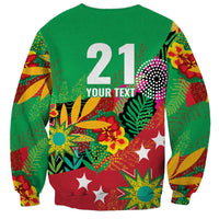 Custom Caribbean Cricket St Kitts and Nevis Sweatshirt Patriots Reign 2025 - Wonder Print Shop