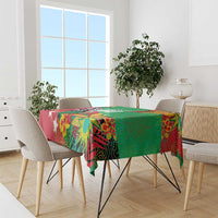 Custom Caribbean Cricket St Kitts and Nevis Tablecloth Patriots Reign 2025 - Wonder Print Shop