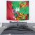Custom Caribbean Cricket St Kitts and Nevis Tapestry Patriots Reign 2025 - Wonder Print Shop