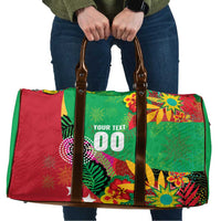 Custom Caribbean Cricket St Kitts and Nevis Travel Bag Patriots Reign 2025 - Wonder Print Shop