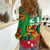 Custom Caribbean Cricket St Kitts and Nevis Women Casual Shirt Patriots Reign 2025 - Wonder Print Shop