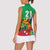 Custom Caribbean Cricket St Kitts and Nevis Women Sleeveless Polo Shirt Patriots Reign 2025 - Wonder Print Shop
