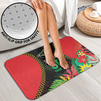 Custom Caribbean Cricket St Kitts and Nevis Bathroom Set Two Islands One Fire Patriots Crown 2025 - Black - Wonder Print Shop