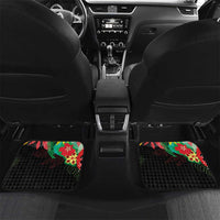 Custom Caribbean Cricket St Kitts and Nevis Car Mats Two Islands One Fire Patriots Crown 2025 - Black - Wonder Print Shop
