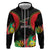 Custom Caribbean Cricket St Kitts and Nevis Hoodie Two Islands One Fire Patriots Crown 2025 - Black - Wonder Print Shop