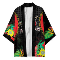 Custom Caribbean Cricket St Kitts and Nevis Kimono Two Islands One Fire Patriots Crown 2025 - Black - Wonder Print Shop