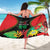Custom Caribbean Cricket St Kitts and Nevis Sarong Two Islands One Fire Patriots Crown 2025 - Black - Wonder Print Shop