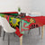 Custom Caribbean Cricket St Kitts and Nevis Tablecloth Two Islands One Fire Patriots Crown 2025 - Black - Wonder Print Shop