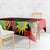 Custom Caribbean Cricket St Kitts and Nevis Tablecloth Two Islands One Fire Patriots Crown 2025 - Black - Wonder Print Shop