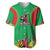 Custom Caribbean Cricket St Kitts and Nevis Baseball Jersey Two Islands One Fire Patriots Crown 2025 - Green - Wonder Print Shop