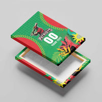 Custom Caribbean Cricket St Kitts and Nevis Canvas Wall Art Two Islands One Fire Patriots Crown 2025 - Green - Wonder Print Shop