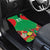 Custom Caribbean Cricket St Kitts and Nevis Car Mats Two Islands One Fire Patriots Crown 2025 - Green - Wonder Print Shop