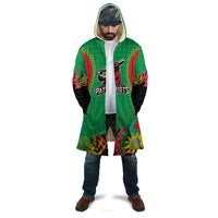 Custom Caribbean Cricket St Kitts and Nevis Cloak Two Islands One Fire Patriots Crown 2025 - Green - Wonder Print Shop