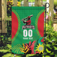 Custom Caribbean Cricket St Kitts and Nevis Garden Flag Two Islands One Fire Patriots Crown 2025 - Green - Wonder Print Shop