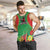Custom Caribbean Cricket St Kitts and Nevis Men Tank Top Two Islands One Fire Patriots Crown 2025 - Green - Wonder Print Shop