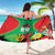 Custom Caribbean Cricket St Kitts and Nevis Sarong Two Islands One Fire Patriots Crown 2025 - Green - Wonder Print Shop