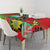 Custom Caribbean Cricket St Kitts and Nevis Tablecloth Two Islands One Fire Patriots Crown 2025 - Green - Wonder Print Shop