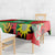 Custom Caribbean Cricket St Kitts and Nevis Tablecloth Two Islands One Fire Patriots Crown 2025 - Green - Wonder Print Shop