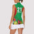 Custom Caribbean Cricket St Kitts and Nevis Women Sleeveless Polo Shirt Two Islands One Fire Patriots Crown 2025 - Green - Wonder Print Shop