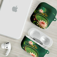Custom Women’s Cricket Guyana Floral Series AirPods Case Victoria Amazonica Giant Water Lily