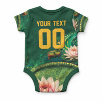 Custom Women’s Cricket Guyana Floral Series Baby Onesie Victoria Amazonica Giant Water Lily
