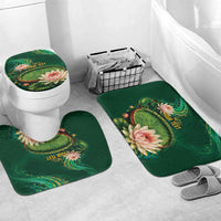 Custom Women’s Cricket Guyana Floral Series Bathroom Set Victoria Amazonica Giant Water Lily