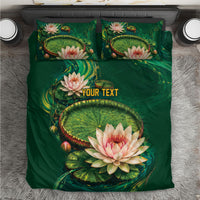 Custom Women’s Cricket Guyana Floral Series Bedding Set Victoria Amazonica Giant Water Lily