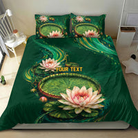 Custom Women’s Cricket Guyana Floral Series Bedding Set Victoria Amazonica Giant Water Lily