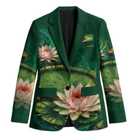 Custom Women’s Cricket Guyana Floral Series Blazer Victoria Amazonica Giant Water Lily