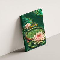 Custom Women’s Cricket Guyana Floral Series Canvas Wall Art Victoria Amazonica Giant Water Lily