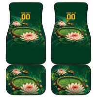 Custom Women’s Cricket Guyana Floral Series Car Mats Victoria Amazonica Giant Water Lily