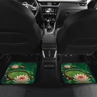 Custom Women’s Cricket Guyana Floral Series Car Mats Victoria Amazonica Giant Water Lily