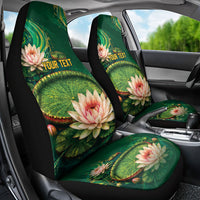 Custom Women’s Cricket Guyana Floral Series Car Seat Cover Victoria Amazonica Giant Water Lily