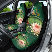 Custom Women’s Cricket Guyana Floral Series Car Seat Cover Victoria Amazonica Giant Water Lily