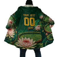 Custom Women’s Cricket Guyana Floral Series Cloak Victoria Amazonica Giant Water Lily