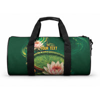 Custom Women’s Cricket Guyana Floral Series Duffle Bag Victoria Amazonica Giant Water Lily