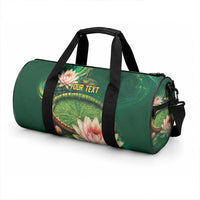 Custom Women’s Cricket Guyana Floral Series Duffle Bag Victoria Amazonica Giant Water Lily
