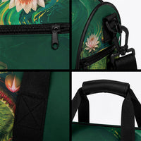 Custom Women’s Cricket Guyana Floral Series Duffle Bag Victoria Amazonica Giant Water Lily